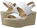 Aldo Women's Scarantino Platform Sandal, White, 7.5 B US