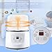 Baby Bottle Warmer Bottle Sterilizer 4-in-1 Smart Bottle Warmer and Baby Food Heater for Breast Milk Or Formula with LCD Real-time Display Fast Warming and Accurate Temperature Control