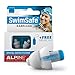 Alpine SwimSafe - Ear Plugs for Swimming - Ear Protection Against Water - Comfortable Waterproof Earplugs with Filter - Hyopoallergenic & Sustainable