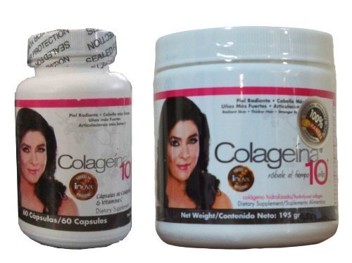 Colageina 10 Extra Strength Original - Nueva Presentación con Victoria Ruffo