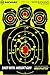BEEWARE Targets 12x18-Inch Silhouette Reactive Splatter Targets for Shooting -
