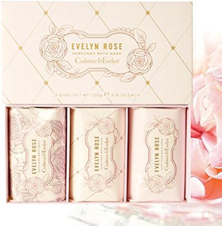 Amazon クラブツリー イヴリン バスソープ イヴリンローズ 100g 3 並行輸入品 Crabtree Evelyn クラブツリー イヴリン ビューティー 通販