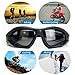 binboll UV Protective Outdoor Glasses Military Sunglasses Outdoor Tactical Goggles (Black)