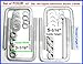 (4) HDG Hot Dipped Galvanized Square U-Bolt Boat Trailer U Bolt Ubolt 1/2