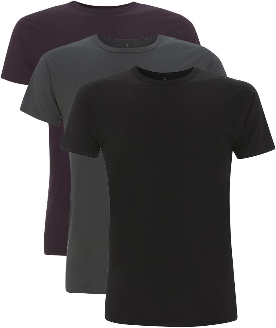 Da LondraBamboo & Organic Cotton Plain T Shirts 2-Pack Bundle