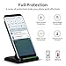 iPhone 8 Qi Wireless Charger, RISETECH 2 Coils Fast Wireless Charging Pad Stand for Samsung Galaxy S8, S8 Plus, S7, S7 Edge, Note 8 and Standard Charge for Apple iPhone X, iPhone 8, 8 Plus etc