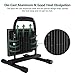 GLORIOUS-LITE 30W LED Work Light, 3000LM LED Flood Lights, 240W Equivalent, IP66 Waterproof, 16ft/5m Cord with Plug, 6500K, Adjustable Working Lights for Workshop Garage, Construction Site