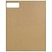 JAM PAPER Return Address Labels - Standard Mailing - 1 x 2 5/8 - Brown Kraft - 120 Shipping Labels/Pack