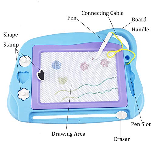 1 Magnetic+Erasable+Colorful+Educational+Learning