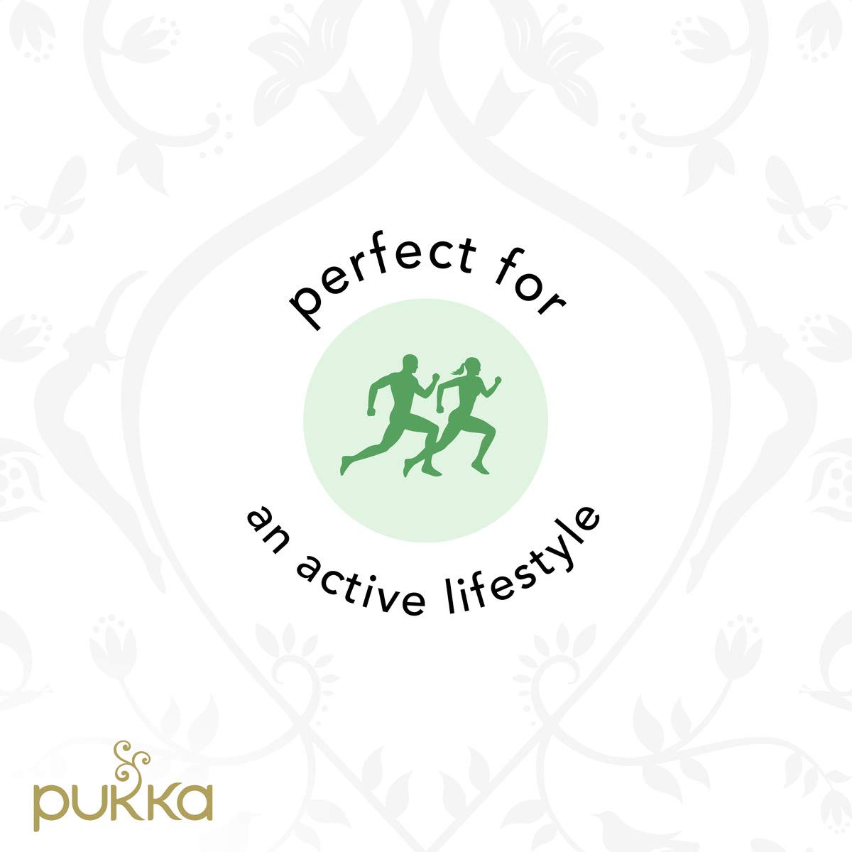 Pukka Herbs Turmeric Active, Organic Herbal Tea With Ginger & Galangal (3 Pack, 60 Tea Bags) : Grocery & Gourmet Food
