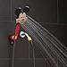 Oxygenics 79148 Mickey Mouse Handheld Shower Head, Red/Black