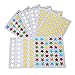 eBoot 2100 Count Star Stickers Gold Silver Colorful Self-Adhesive Stickers Stars