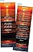 100 Bulk Christian Bible Verse Bookmarks, Boxed set, Full Color Card Stock, Church Gift for Women & Men, Religious Scripture Handout Faith Book Marker