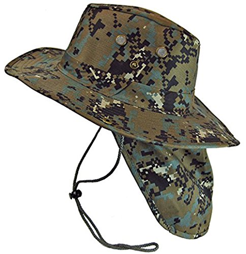 image for S And W Military Camouflage Boonie Bush Safari Outdoor Fishing Hiking 