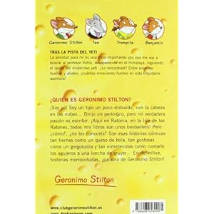 Tras La Pista Del Yeti!/ in Search of the Yeti! (Geronimo Stilton) (Spanish Edition)