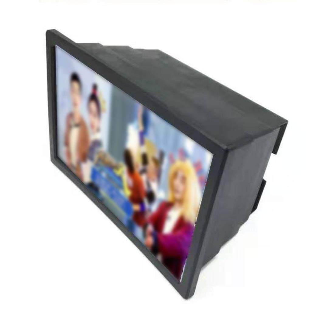 Junio1 Pantalla del teléfono móvil Lupa Protección para los Ojos Amplificador de Lupa de Video 3D Soportes