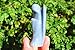 Zenergy Gems Selenite Charged Hand Carved Natural Angelite Crystal XL 3