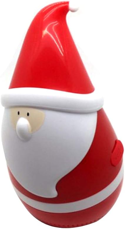 Regali Di Natale Intelligenti.Qiyancreative Design Mini Tumbler Babbo Natale Altoparlante Bluetooth Altoparlante Wireless Intelligente Senza Fili Bluetooth Musica Per Altoparlanti Per Regali Di Natale Altoparlanti Portatili Amazon It Elettronica