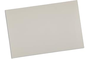 CEDARBURG Rolyan Splinting Material Sheet, Polyform, White, 1/8" x 6" x 9", White, Solid, Single Sheet