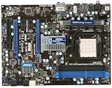 MSI 870A Fuzion Motherboard AM3 AMD770 SATA3 USB3.0 DDR3 ATX view 2
