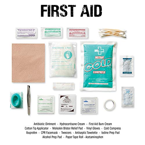 image for Always Prepared 126 Piece Small First Aid Kit - Ultra Light Home First
