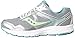 Saucony Women's Cohesion 10, Grey/Teal/Citron, 7.5 D-Wide