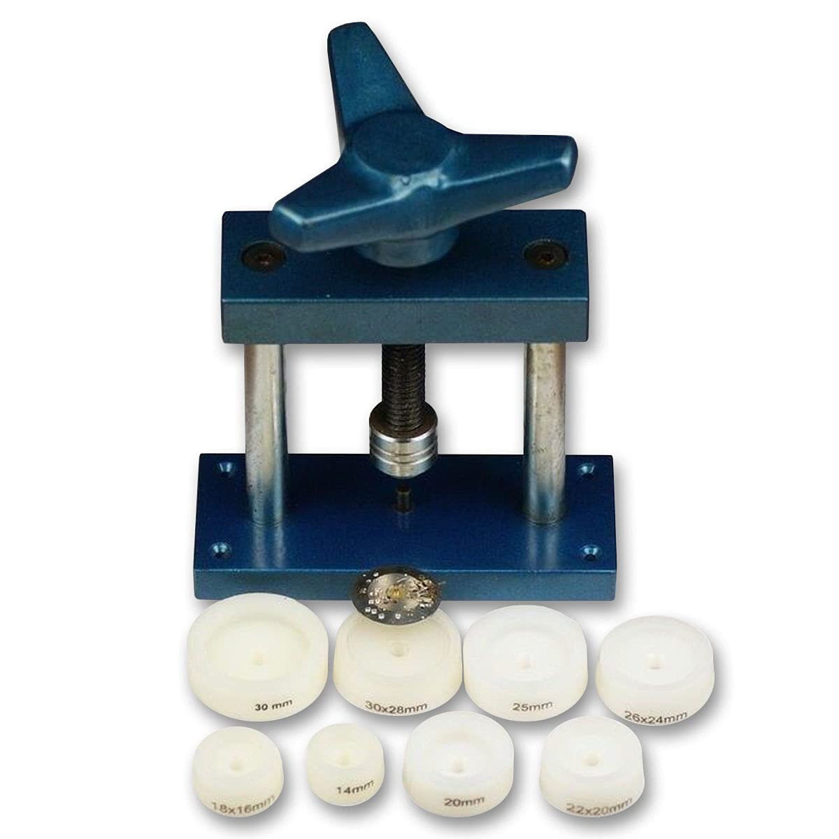 Large Case Back & Crystal Glass Press clamp Watch Repair Tool.