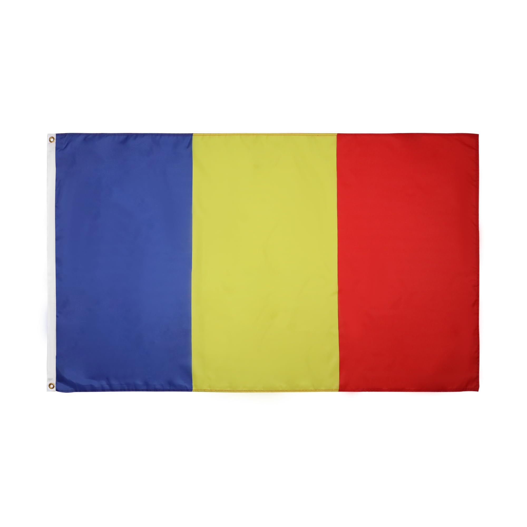 AZ FLAG - Chad Flag - 3x5 Ft - 100D Polyester Chadian Banner with Two Metal Grommets - Fade Resistant - Vivid Colors - 3' x 5' Feet - 150x90 Cm — image 1