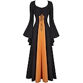 frawirshau Renaissance Costume Women Medieval Costume Women Ren Faire Dress Halloween Costumes