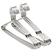 XuCoo 30 Pack Clothes Hangers Stainless Steel Strong Metal Wire Hangers Diameter 16.5 Inch