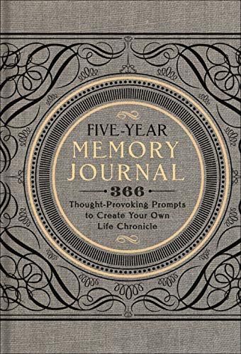 Five-Year Memory Journal: 366 Thought-Provoking Prompts to Create Your Own Life Chronicle: 1 (Gilded, Guided Journals)