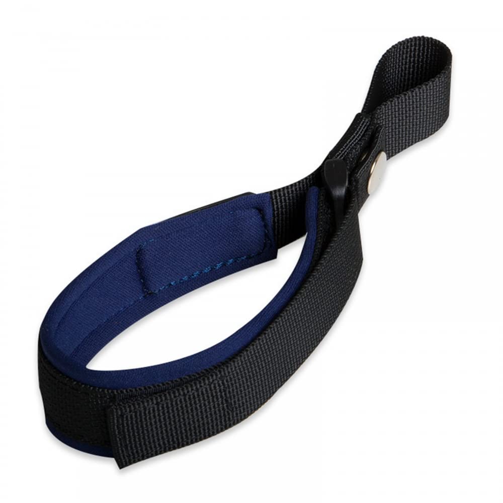 MiOYOOW Dog Wrist Safety Strap, Dog Leash Short Rope Retractable Hands Free Wrist Strap Anti-dislodging Short Dog Lead for Dog Leashes, Navy blue