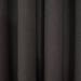 Eclipse Wyndham Blackout Thermal Insulated Grommet Top Curtains for Bedroom, Single Panel, 52