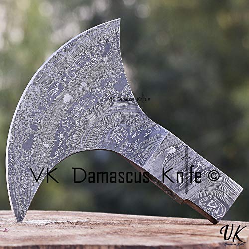 JNR TRADERS Handmade Damascus Steel Axe Hatchet Head Forged Damascus Steel VK2040