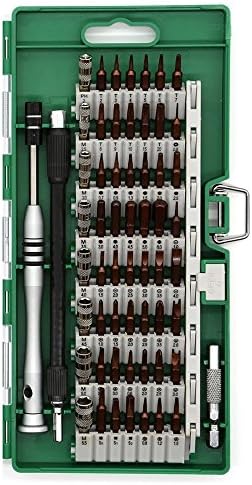 60-in-1 Screwdriver Set Precision Magnetic Driver Kit Professional Electronics Repair Tool Kit with 60 Bits for iPhone/Cell Phone/iPad/Tablet/PC/MacBook/Laptop