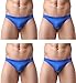 WINDAY Men Briefs Breathable Ice Silk Triangle Bikinis and Briefs D318