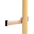 Juvale Kraft Paper Roll 17.5 x 100 Feet (1200 In) Plain Brown Wrapping Paper for Shipping, Packing, DIY Crafts, Bulletin Boards & Easels