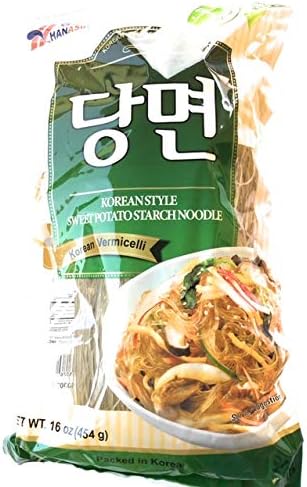 Korean Style Sweet Potato Starch Noodles Vermicelli Glass Asian Noodle