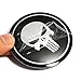 2.2INCH 4PCS Cool 3D Skull Car Steering Tire Wheel Center Car Sticker Hub Cap Emblem Badge Decal Symbol for Opel Renault Mazda BMW Audi Ford
