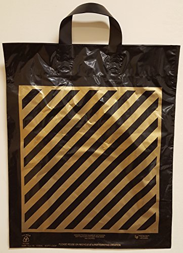 Plastic Shopping Bags, 25pcs