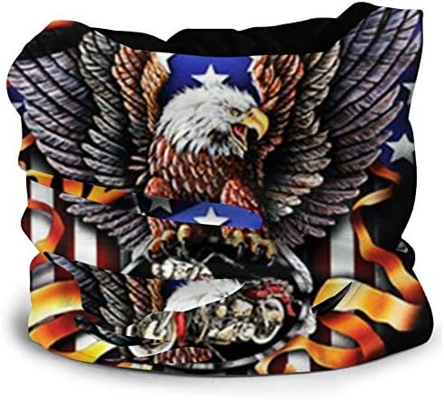 A black gaiter mask with a solid pattern and ear loops.