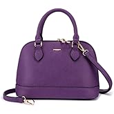 LOVEVOOK Purse for Women Small Crossbody Bags Classic Double Zip Top Handle Dome Satchel Bag