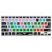 XSKN Logic Pro x 10 Silicone Keyboard Skin Cover for Macbook Air 13, Macbook Pro 13 15 17, Retina (US & European ISO Keyboard)