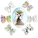 Girls Hair Bows, Bows Hair, Shellvcase 6Pcs Boutique, Colorful, Size Medium