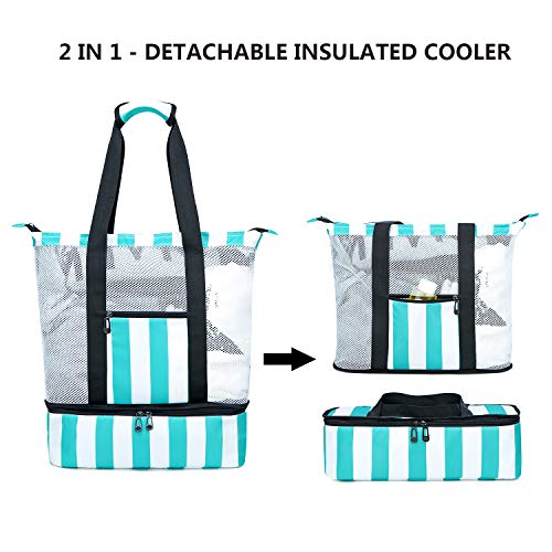 1 BLUBOON+Compartment+Insulated+Detachable+Turquoise