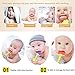 6 Pack Baby Teething Toys for Newborn Infant, BPA Free Freezer Safe Silicone Fruit Baby Teethers Soothe Babies Gums Set for Babies 0-6 Months 6-12 Months