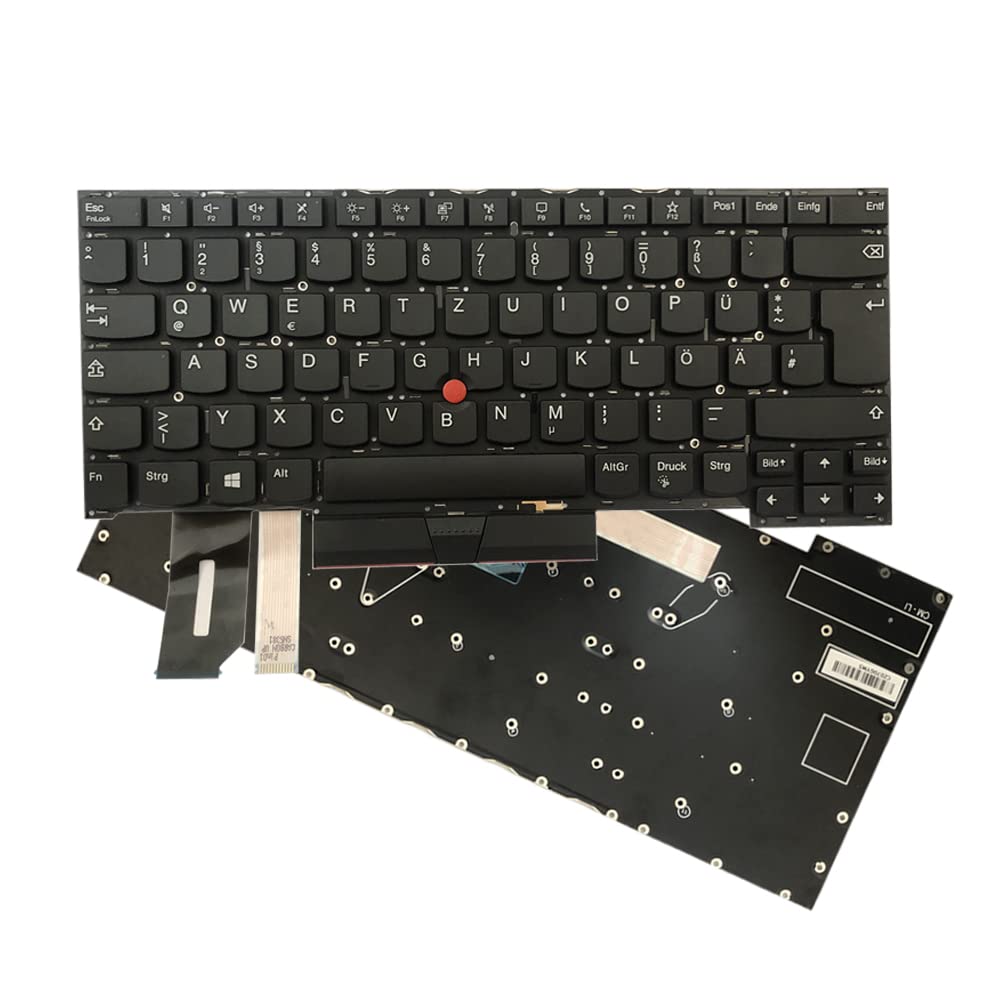 JINTAI Keyboard Backlight Replacement for Lenovo Thinkpad T490s (Type 20NX, 20NY) T495s (Type 20QJ, 20QK) GR
