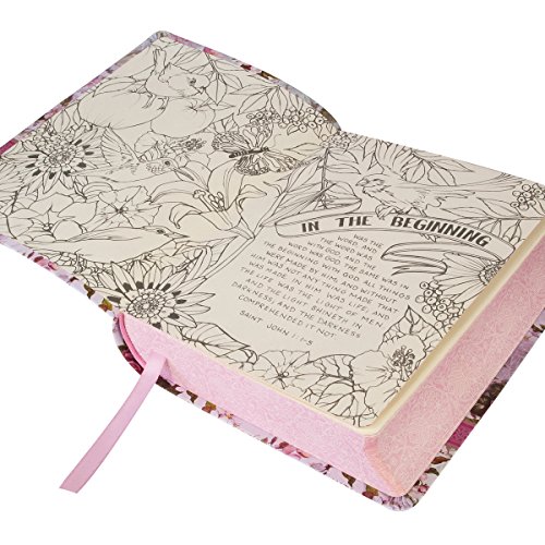 Holy Bible: My Creative Bible KJV: Silken Flexcover Bible for Creative Journaling