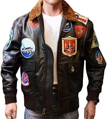 Tom Cruise Pilot Pete Maverick G1 Bomber Faux Leather Top Gun Jacket