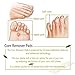 GARYOB Corn Remover Pads One Step 12 Medicated Pads Foot Callus Remover Cushions Plaster with Hole